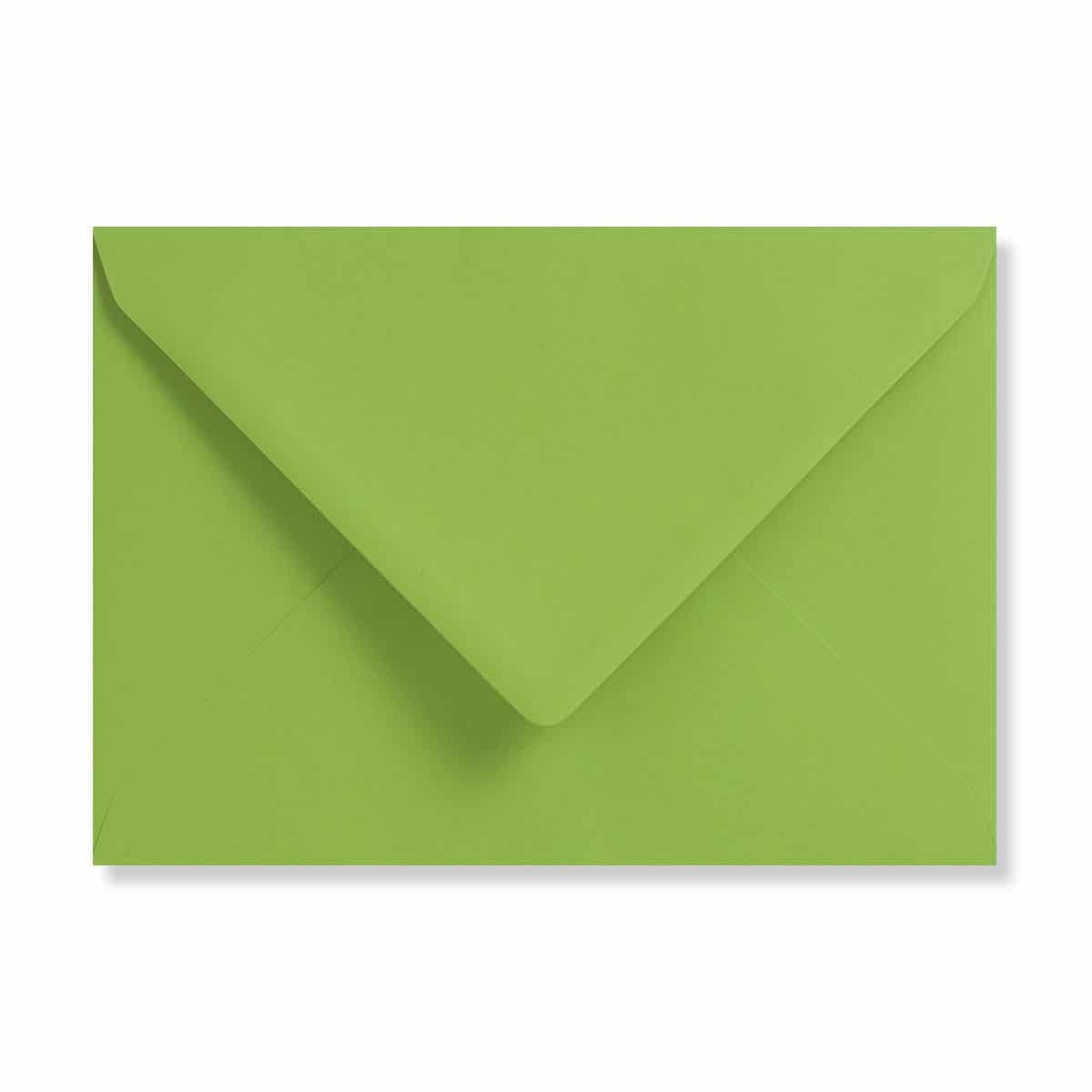 Appel groene C6 enveloppen 11,4x16,2 cm