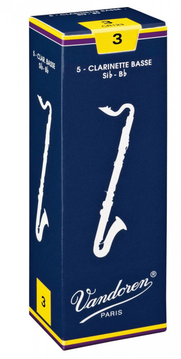 Vandoren CR124 Traditional - Bass Clarinet 4.0