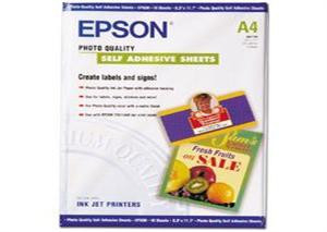 EPSON Papier A4 Photoqualität selbstklebend (10 Blätter)
