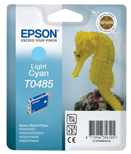 Atrament Epson Ink T0485 svetlo azúrový