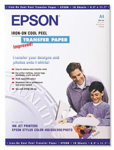 EPSON A4, Transferfolie zum Aufbügeln (10 Stück) C13S041154