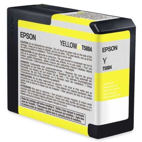 Epson T580400 žltá (yellow) originálna kazeta