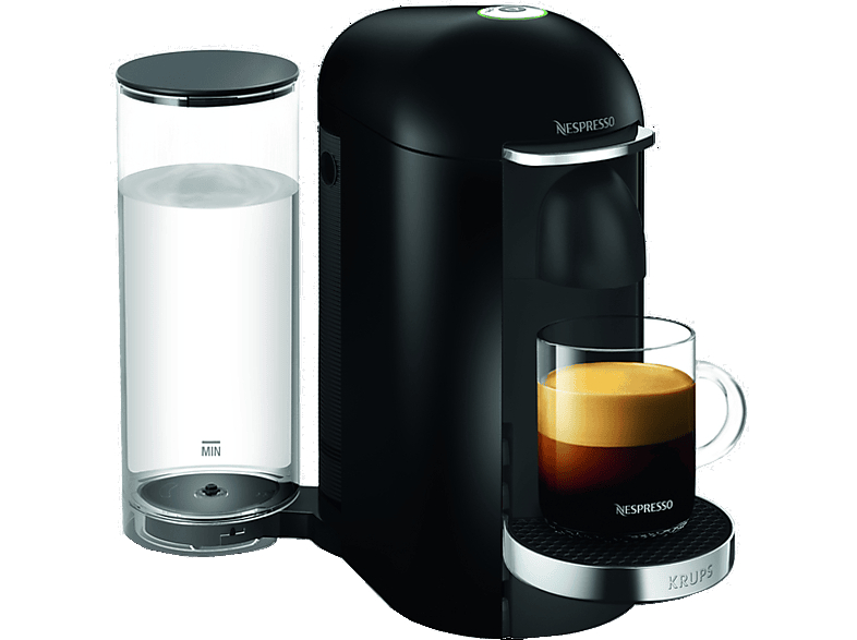 Nespresso Krups ® Xn900810Wp Vertuo Plus Deluxe Kaffeemaschine - Schwarz