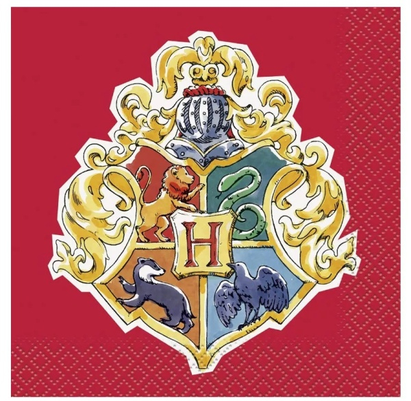 Harry Potter - Serviettes en papier 24.7 x 24.7 cm - 16 pcs