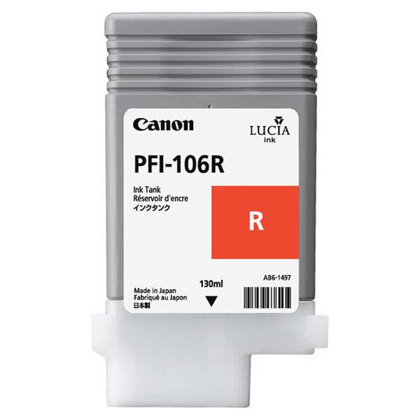 Canon PFI-106R, 6627B001 red original cartridge