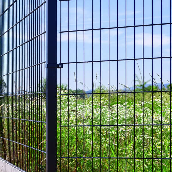 Zváraný plotový panel BRAVO 2D poplastovaný 1830 mm | antracitová šedá RAL 7016 | oko 50 × 200 mm | drôt 6,0 / 5,0 mm
