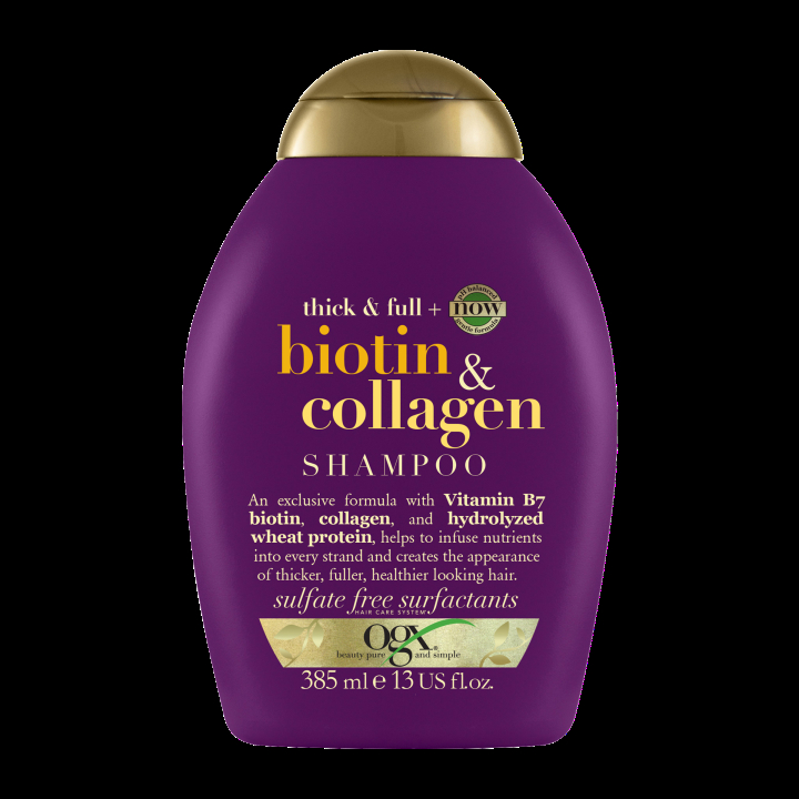 OGX Shampoo Biotin-Collagen for Thick and Full Hair 385ml