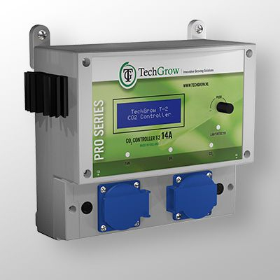 TechGrow T-2 Pro CO2 controller 7A samostatný controller