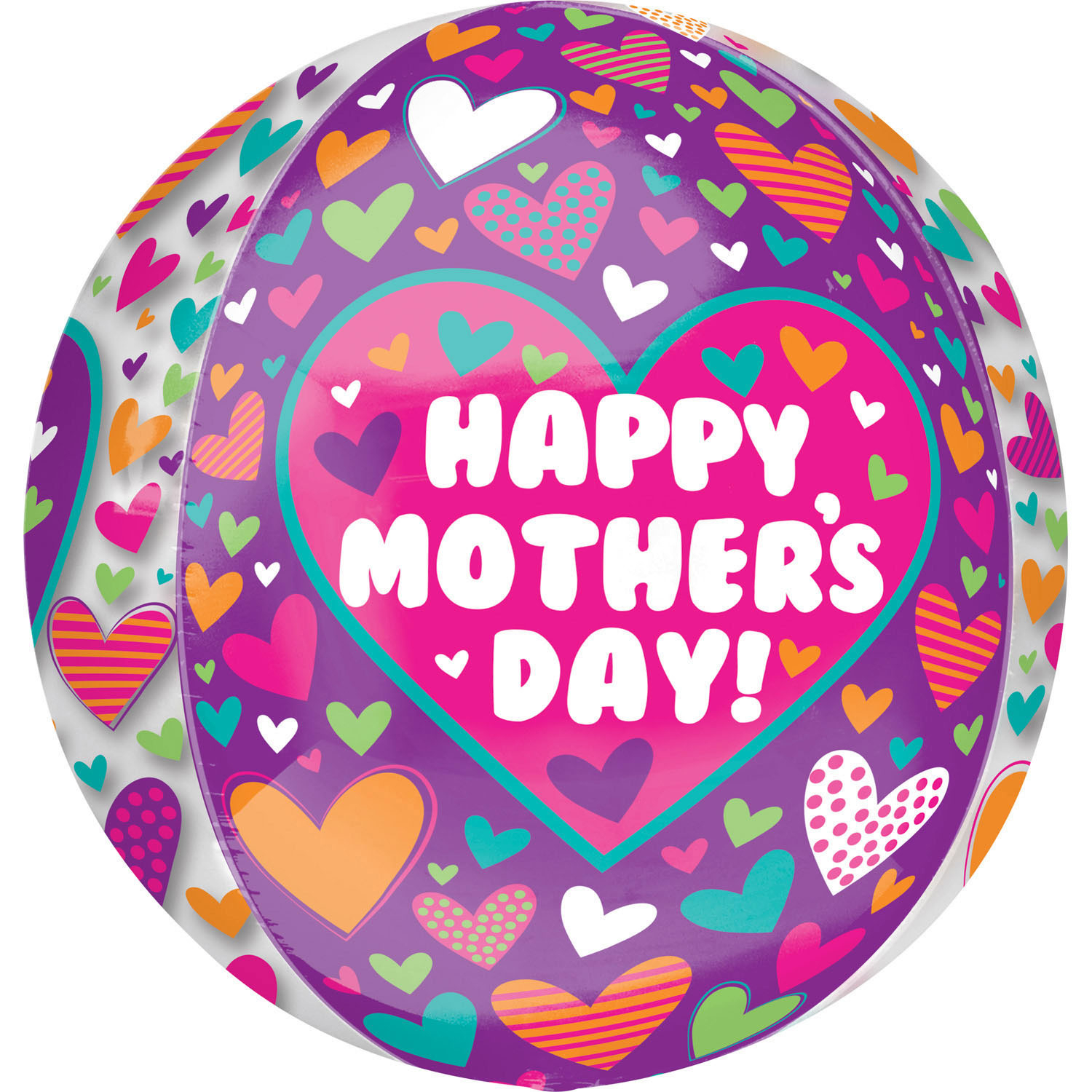 Foil balloon with hearts - Mother's Day