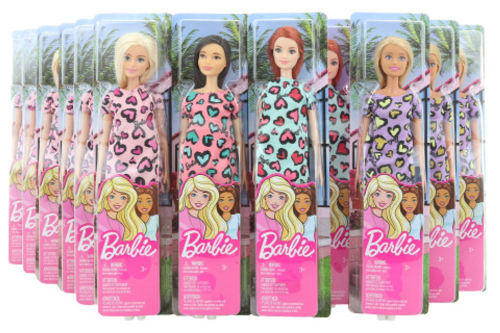LAMPS Barbie v šatech T7439