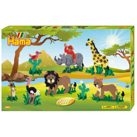 Hama Midi Bead Set Safari 5000 pcs (H3041)