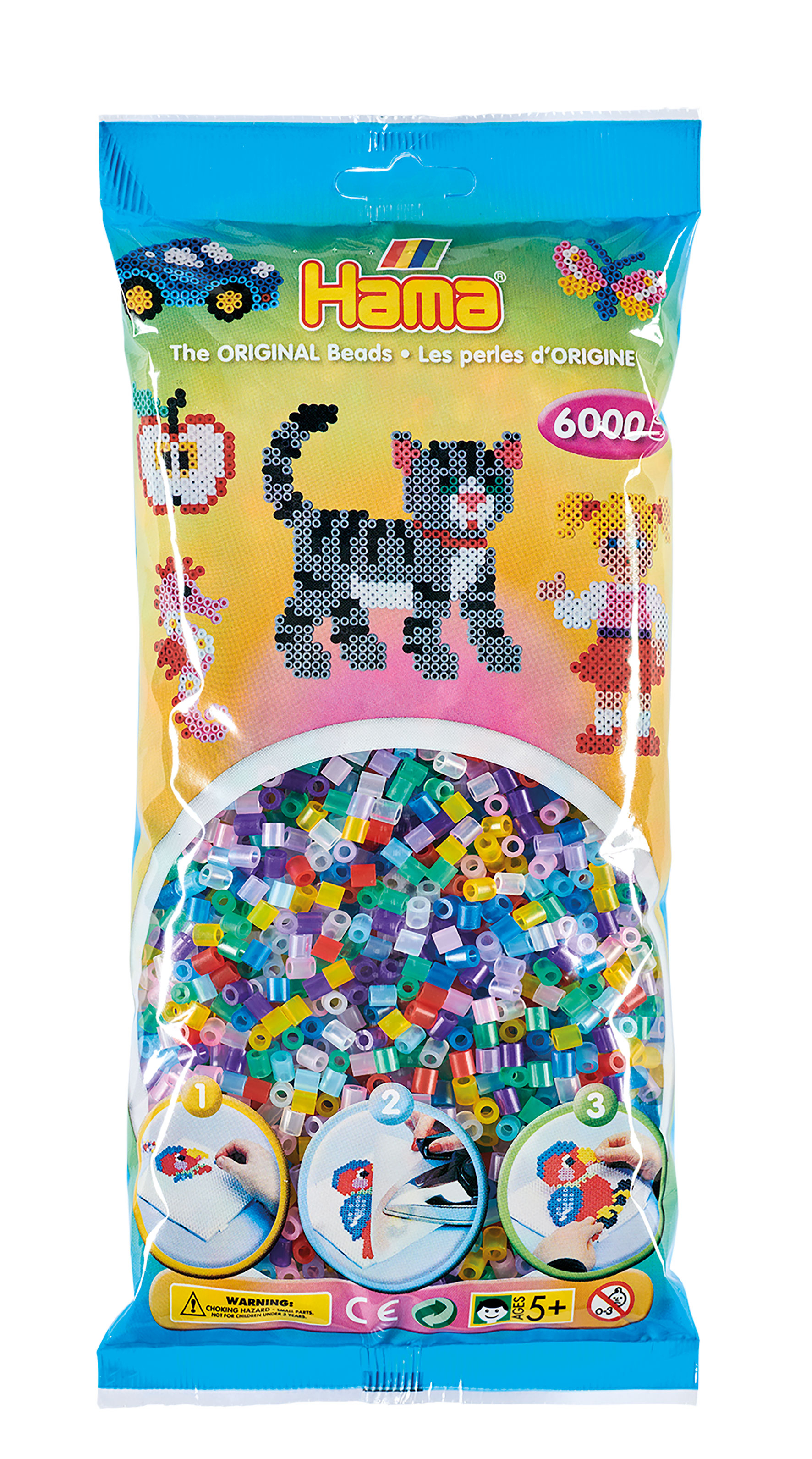 Hama Ironing Beads 6000 pcs mix colors (H205-53)