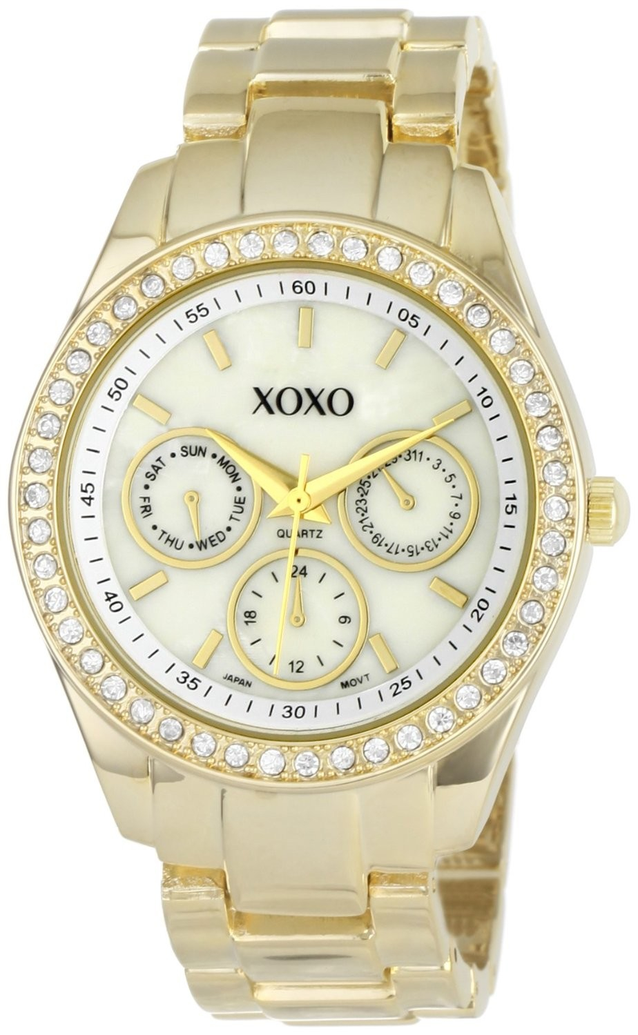 Relógio feminino XOXO Gold XO5302A