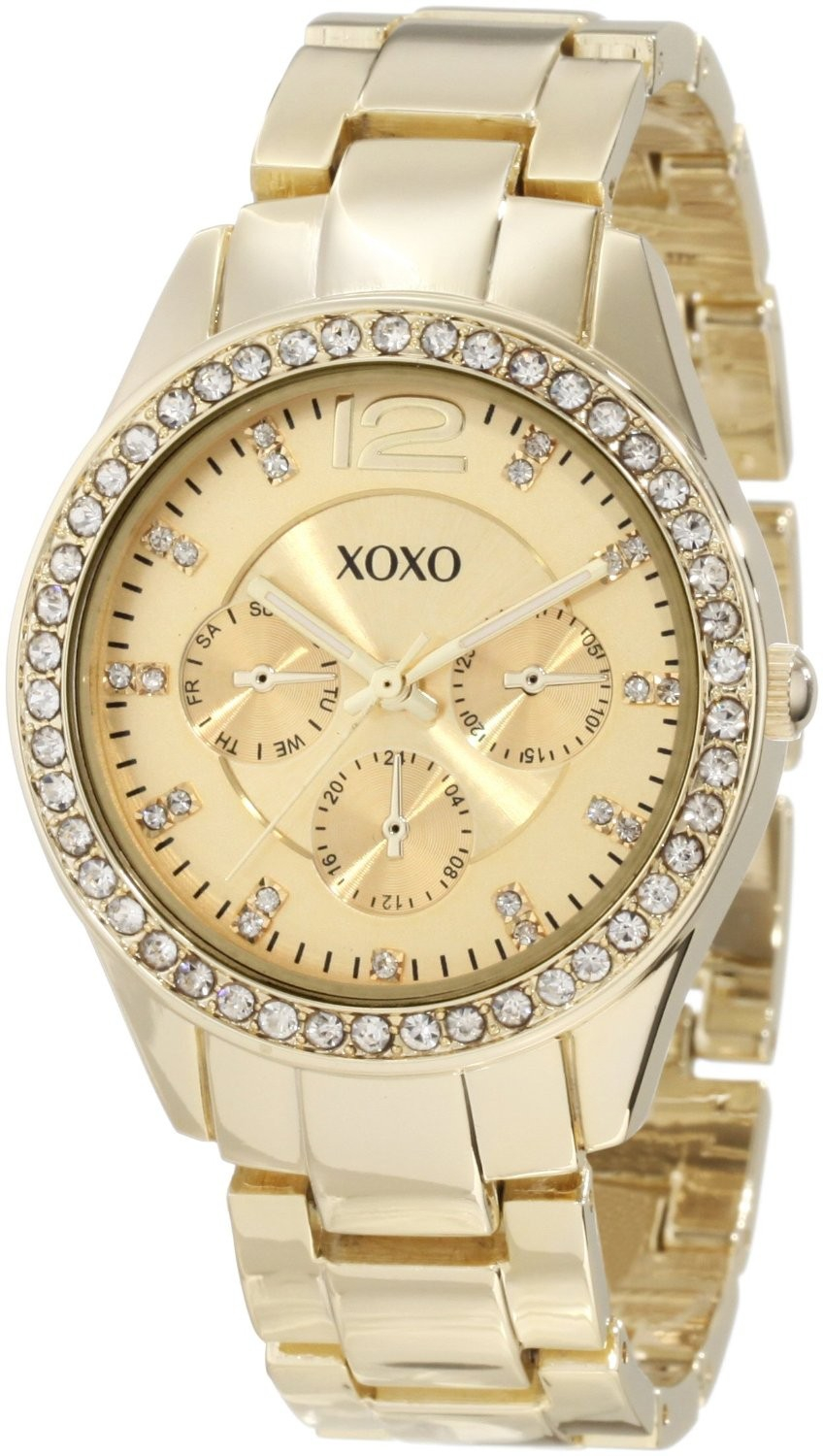XOXO Χρυσό γυναικείο ρολόι XO5475