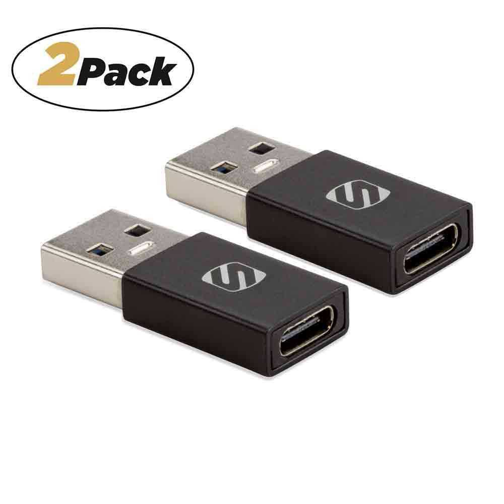 Scosche High-Speed USB-C zu USB-A Adapter - Doppelpack