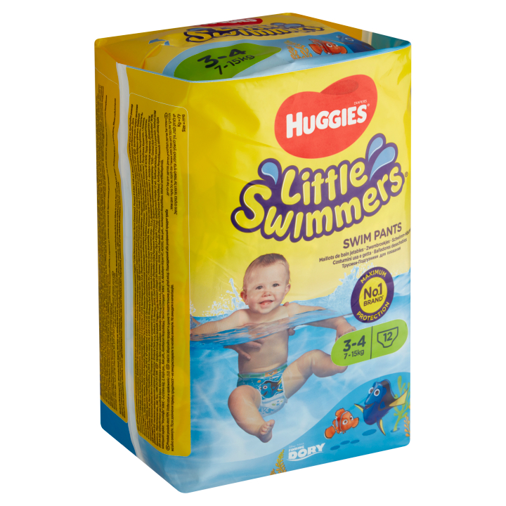 Huggies Little Swimmers Pull-up Swim Diapers 3-4 12 pcs