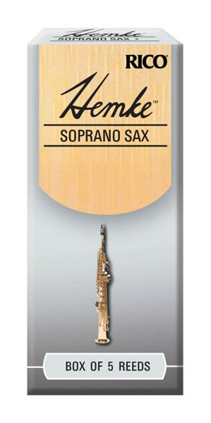 Rico RHKP5SSX350 Hemke - Soprano Saxophone Reeds 3.5 - 5 Box