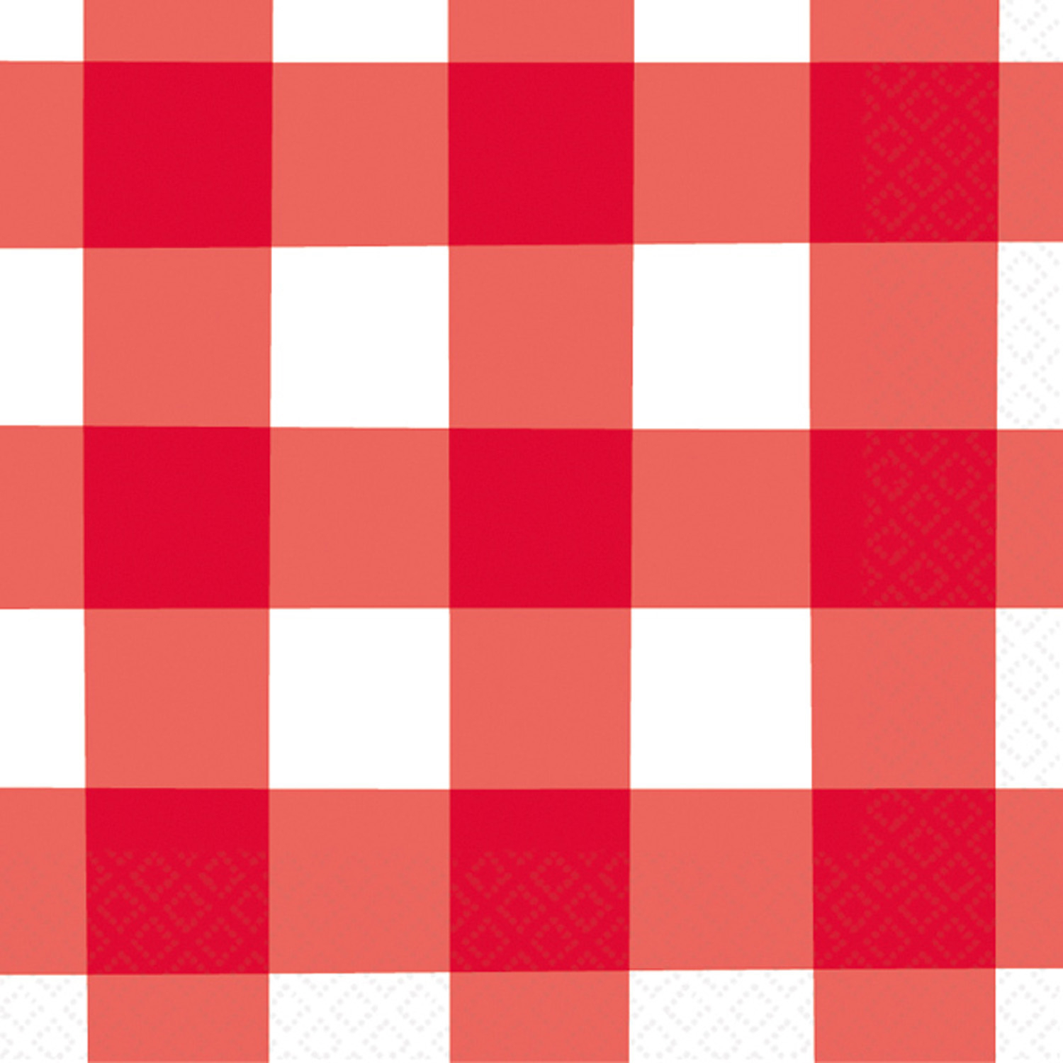 Orange picnic napkins 25 x 25 cm