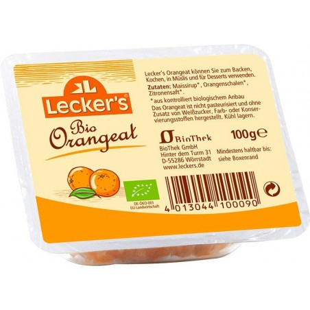 Pomarančová kôra Bio, 100 g Lecker’s...