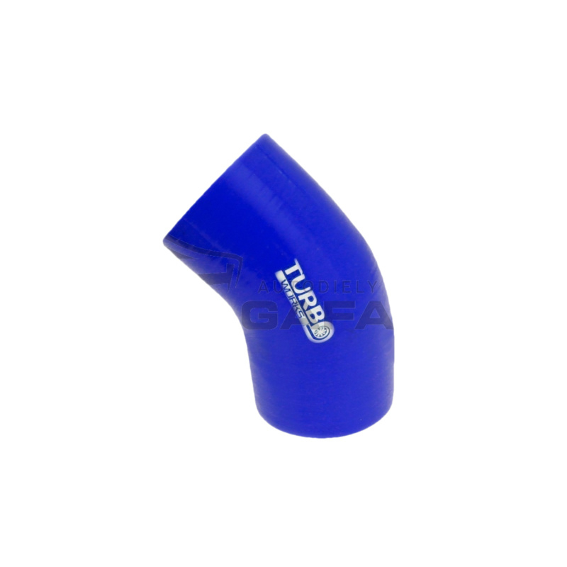 Silicone hose - elbow 45° 102mm