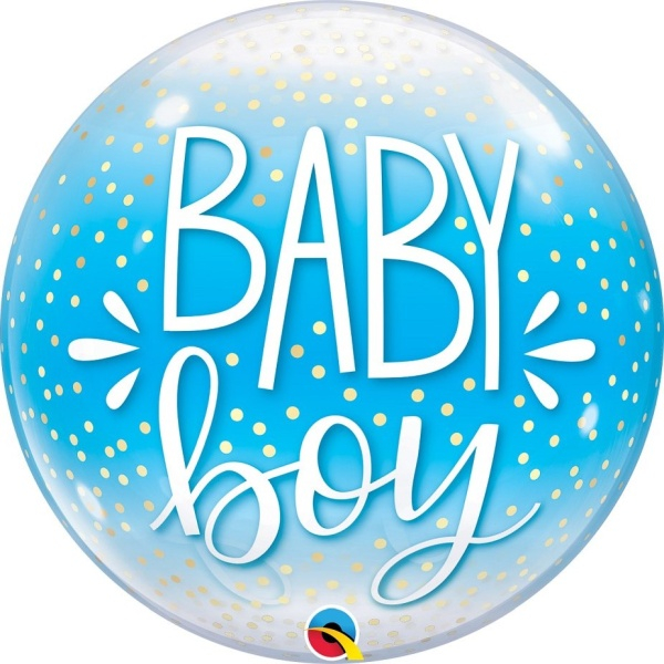 Baby Boy Bubble Balloon 1 pc