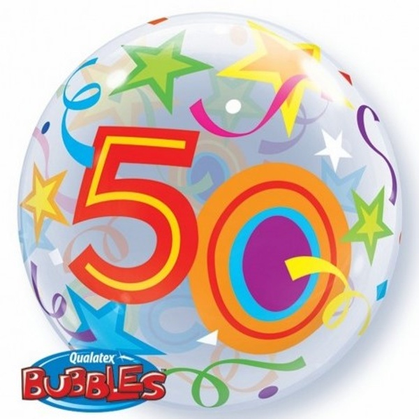 Balónová bublina Qualatex - HB 50 56 cm