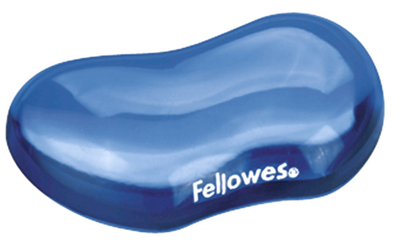 Fellowes Podložka pod zápästie CRYSTAL gélová modrá FELFERGWPADCRYSTB