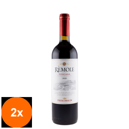 Set 2 x Vin Remole Toscana Frescobaldi, Red Dry, 0.75 l...