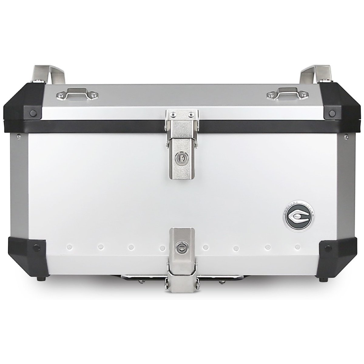 Vrchní hliníkový kufr Coocase X3 Aluminium Silver univerzálna