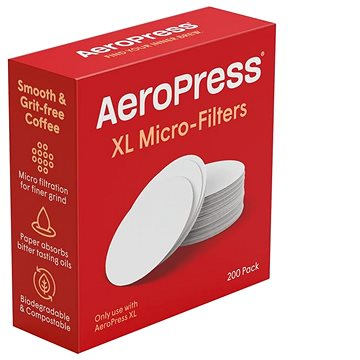 Aeropress XL Papierfilter für Kaffeemaschinen, 200 Stück