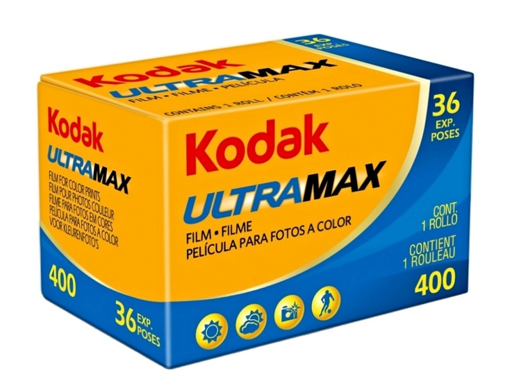 Kodak Ultra 400 GC 135/36 Gold - farbený kinofilm