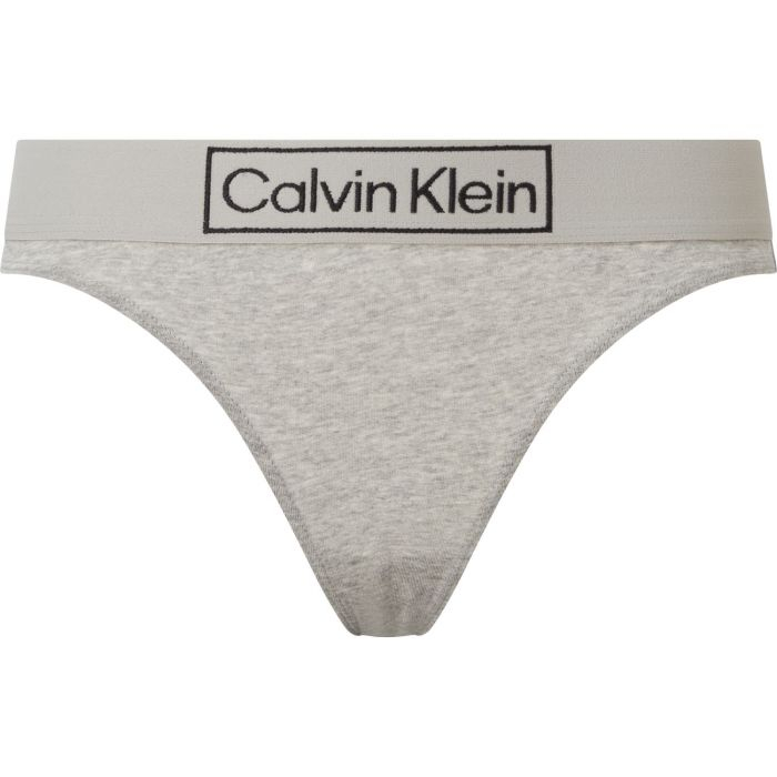 Dámske nohavičky Calvin Klein Reimagined Heritage Bikini sivé