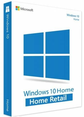 Microsoft Windows 10 Home (Vähittäismyynti)