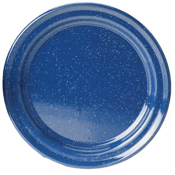 Smaltovaný tanier GSI Plate - Blue