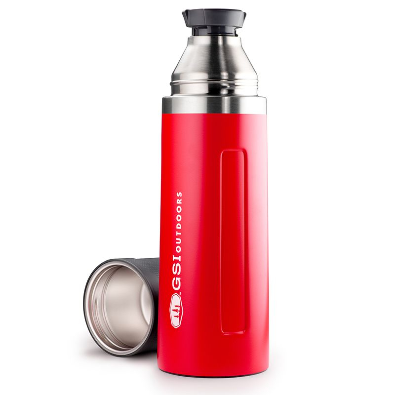 GSI Glacier Stainless Vacuum Bottle - Red