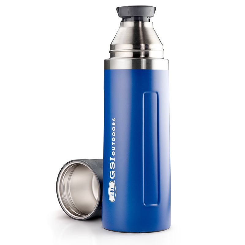 GSI Glacier Stainless Vacuum Bottle - Blau