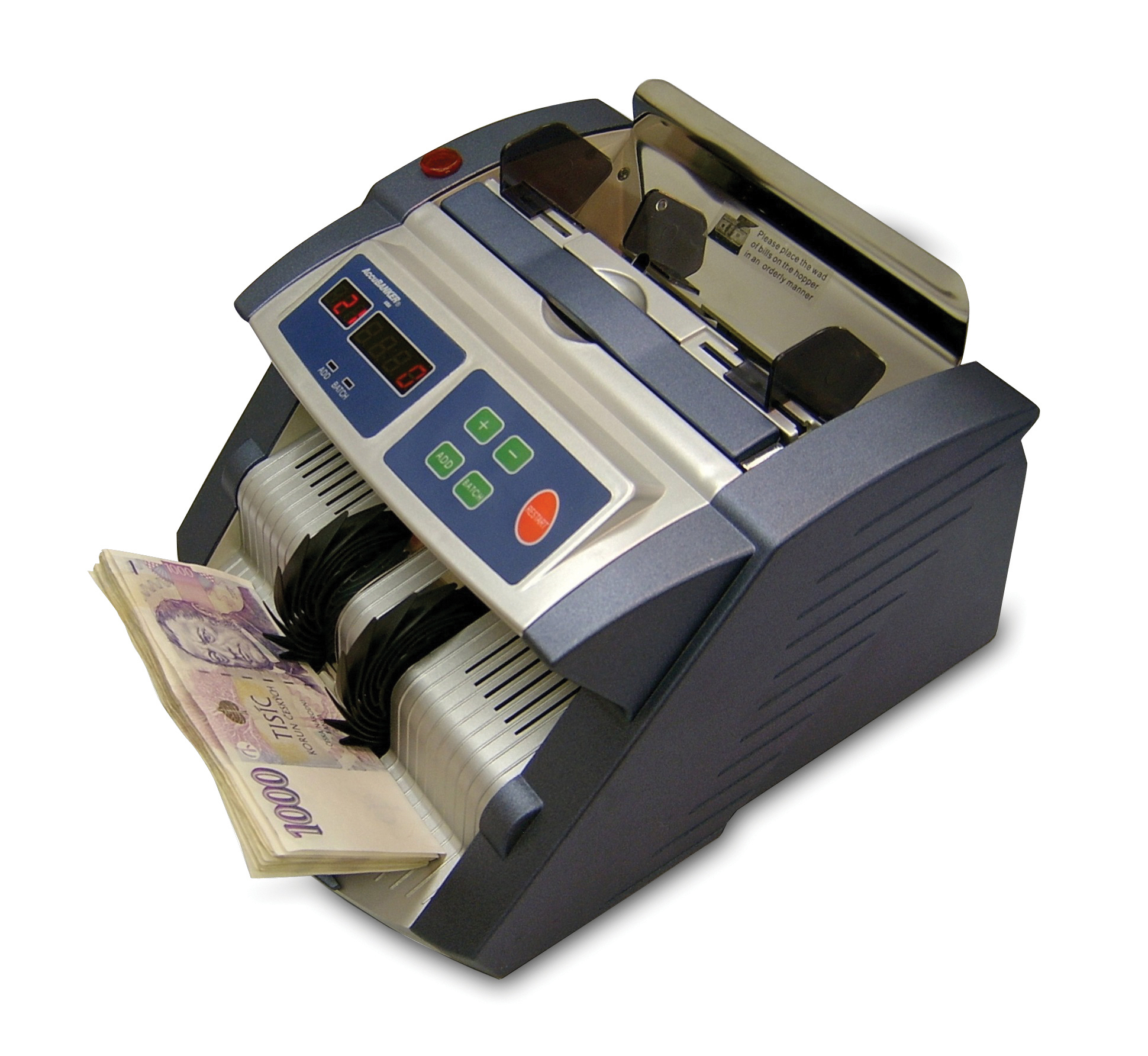 Počítačka bankoviek AccuBanker AB 1100 Plus UV