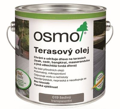 Terasový olej 013 garapa, přírodně zbarvený 2,50 ochrana a údržba dřeva v exteriéru