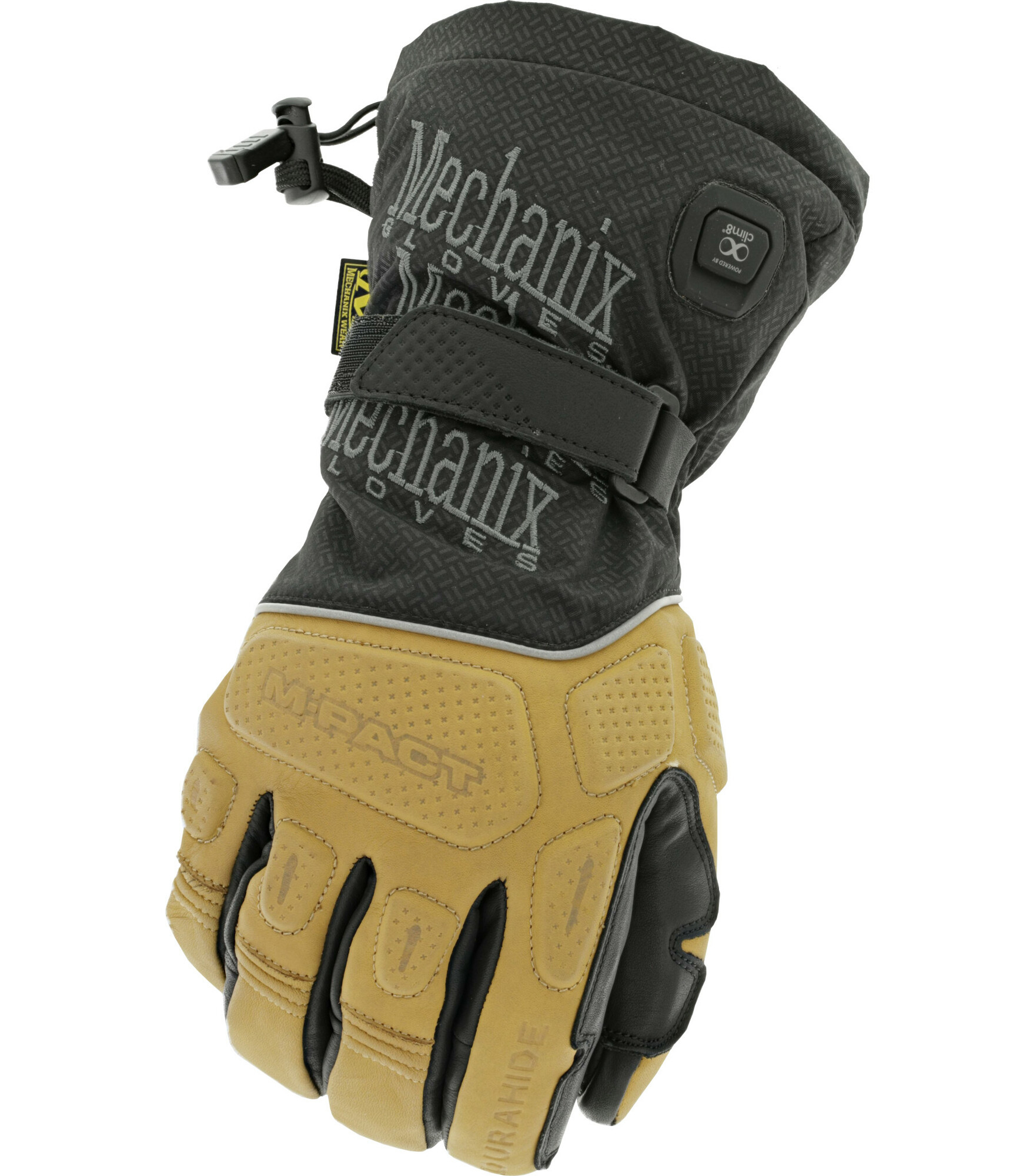 MECHANIX Lämmitettävät hanskat ColdWork™ M-Pact® clim8® - Ruskea/Musta XL/11