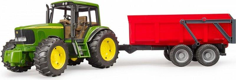 Bruder Bruder Farmer - traktor John Deere s vlekom OLP1072BRUD02057