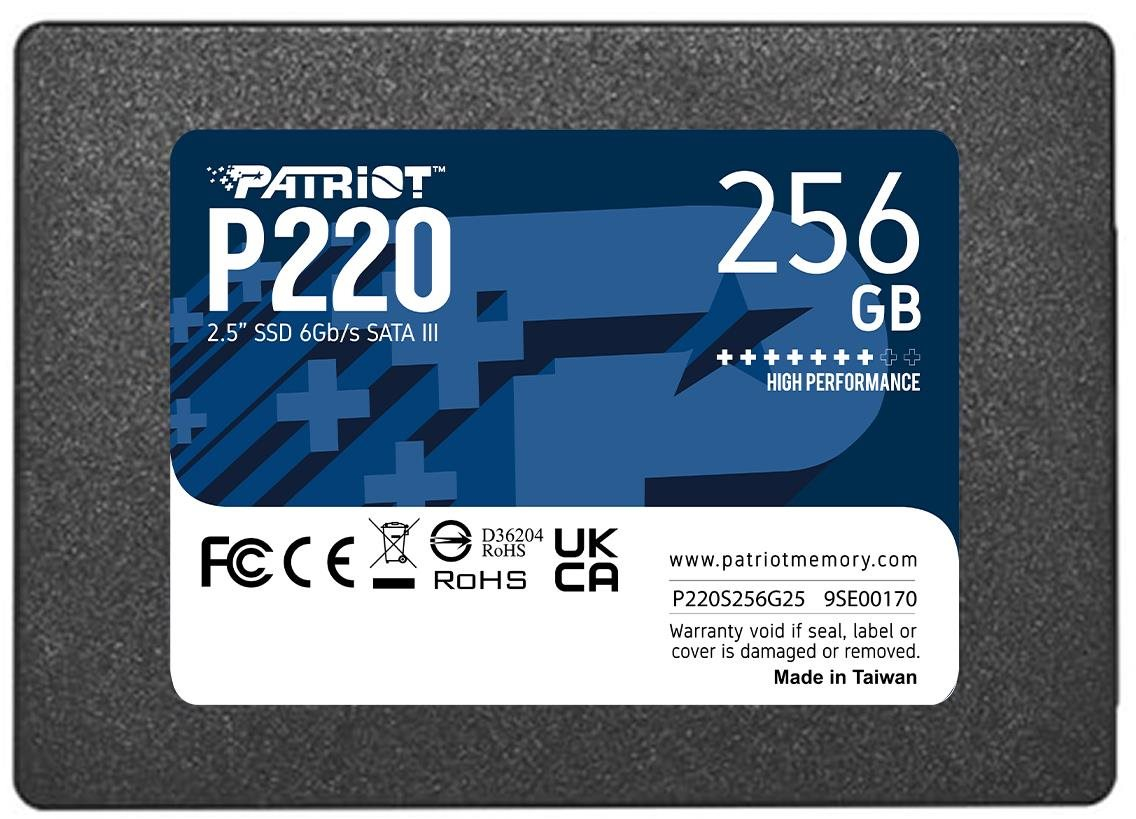 SSD meghajtó Patriot P220 256 GB