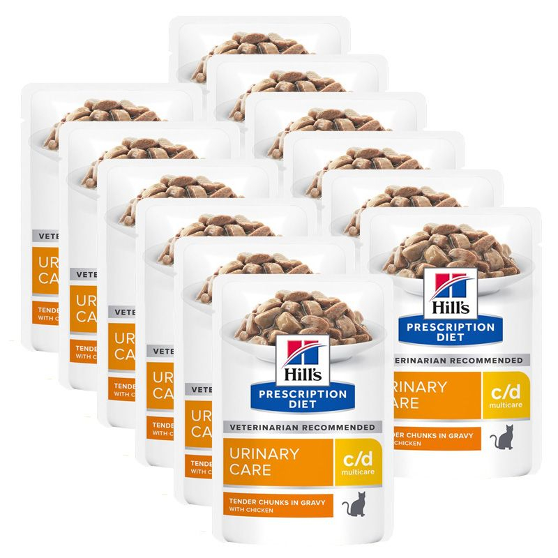 Hill's Prescription Diet Feline c/d MultiCare Chicken 12 x 85 g
