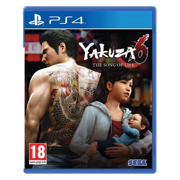 Yakuza 6: A Canção da Vida [PS4] - BAZAAR (mercadorias usadas) recompra