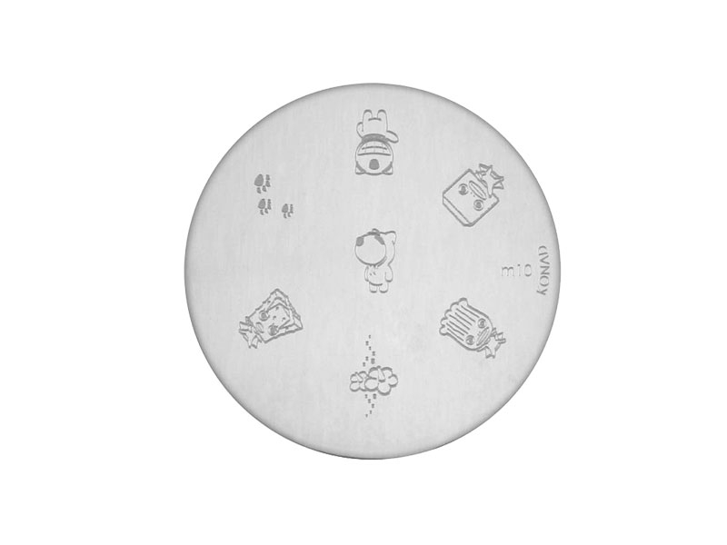 Decorative disc KONAD® pattern M10