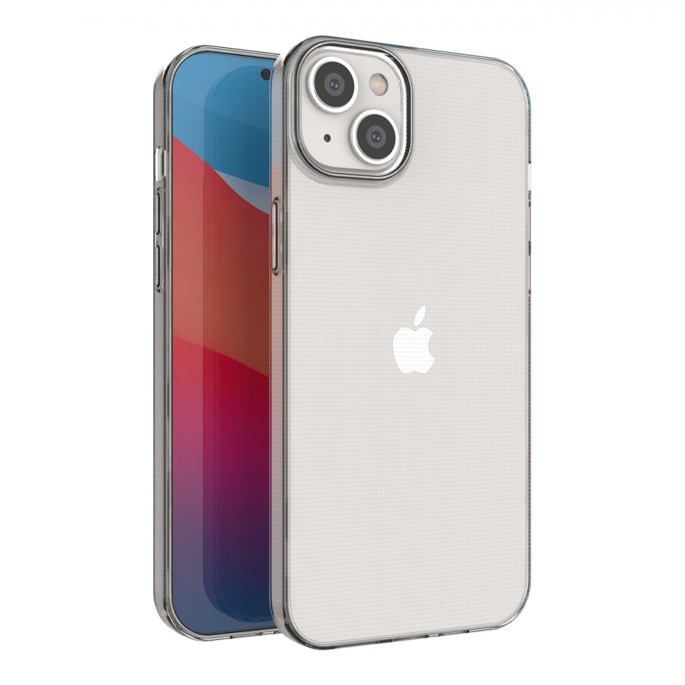 Gelový kryt Ultra Clear 0,5 mm pre iPhone 14 - priehľadný
