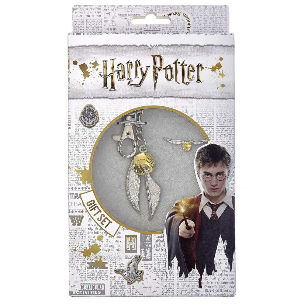 Kľúčenka a odznak Harry Potter - ohnivá strela