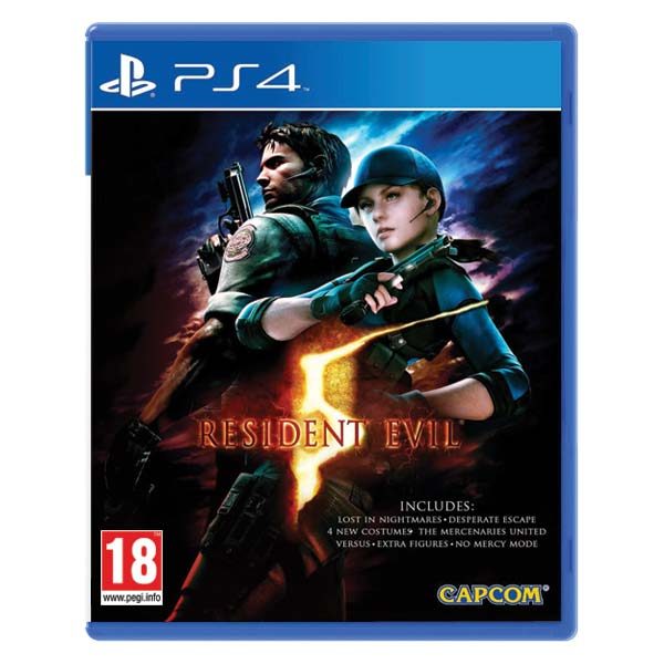 Resident Evil 5 [PS4] - BAZÁR (použitý tovar) vykup