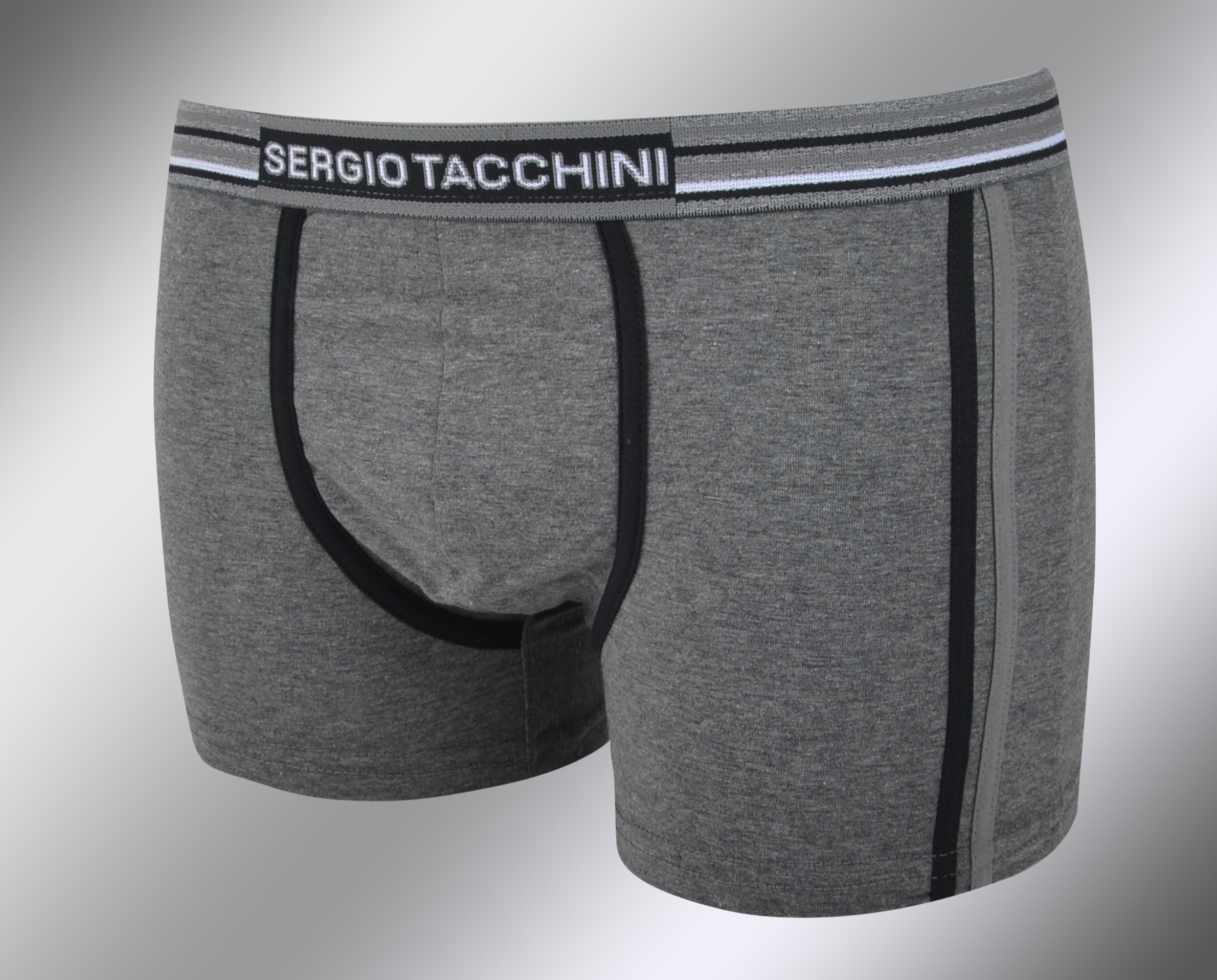 Pánské vzorované boxerky 18400 grigio Sergio Tacchini Velikost: M(5) vel. 50, Barva: grigio