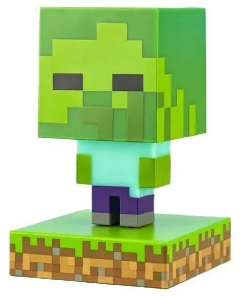Figura Minecraft - Zombie - világító figura