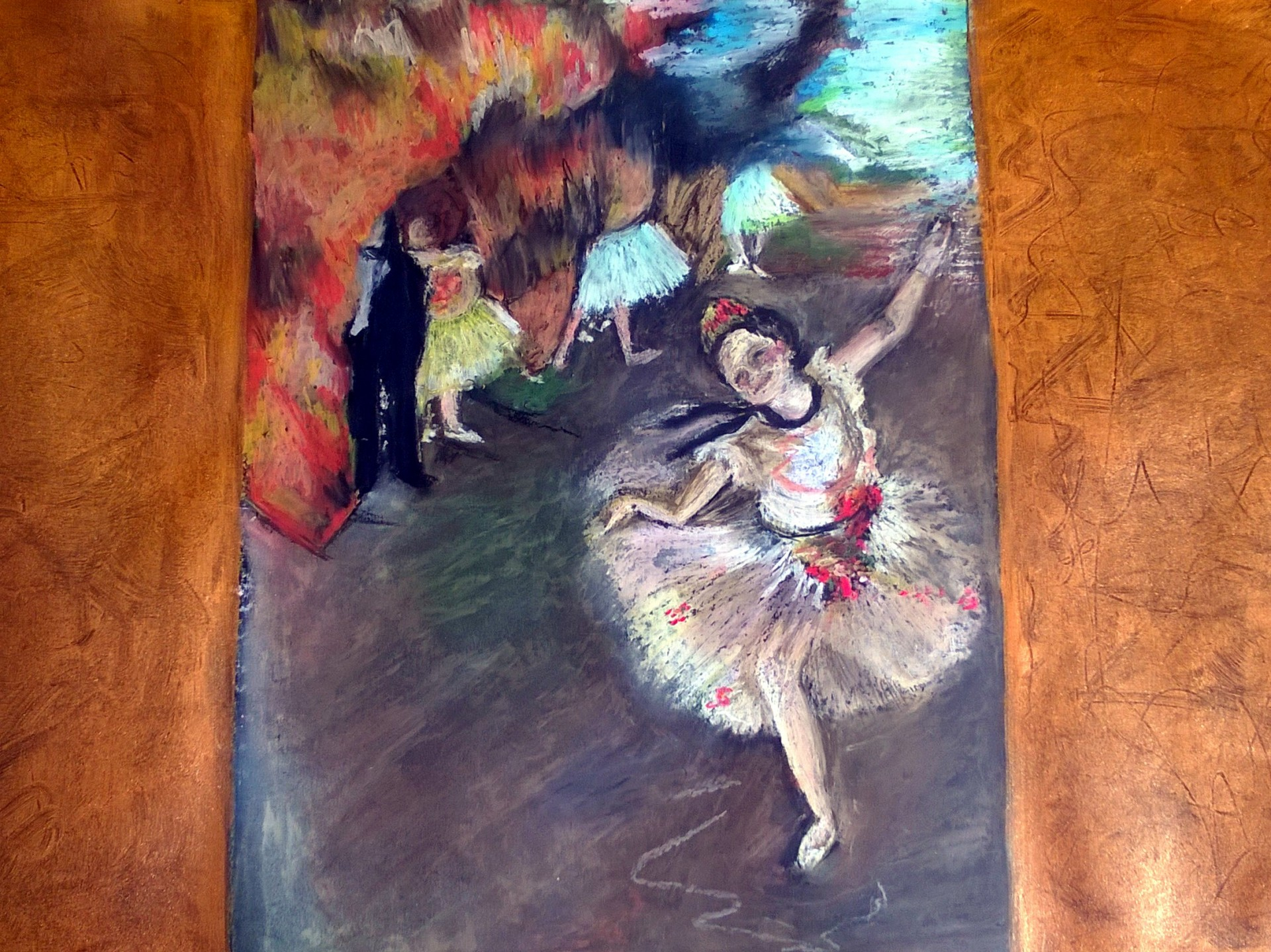 Degas ballet shoe